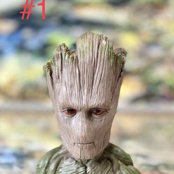 Baby Groot Flowerpot Treeman Succulent Planter Plants Flower Pot Guardians Galax