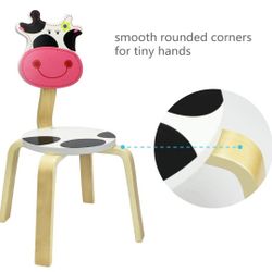 wooden stool cow For Kids - NEW 