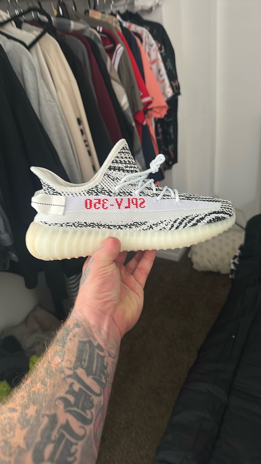 350 Yeezy Zebra