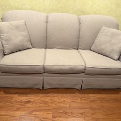 Sofa & Chair - Color: Sand - Klaussner Furniture