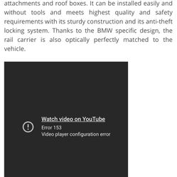 BMW X7  OEM Roof Rail Cross Members