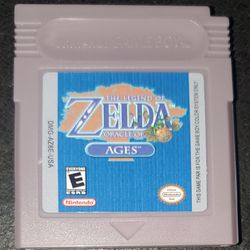 Zelda Oracle Of Ages GBC Video Game Cartridge Gameboy Color New