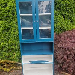 Unfinished Painted Cabinet