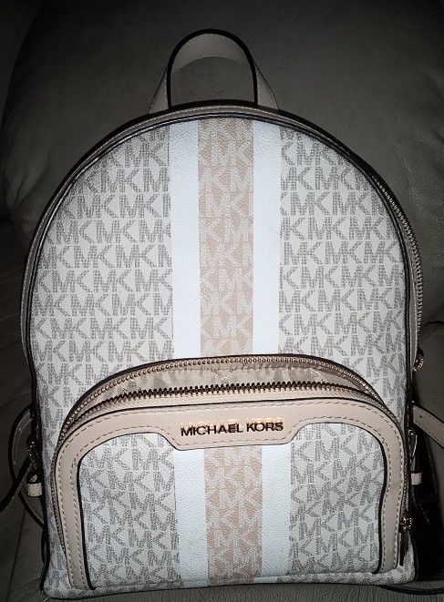 Michael Kors Logo Backpack Like New 