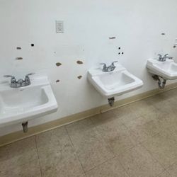 For Sale 4 White Ceramic Toddler Sinks