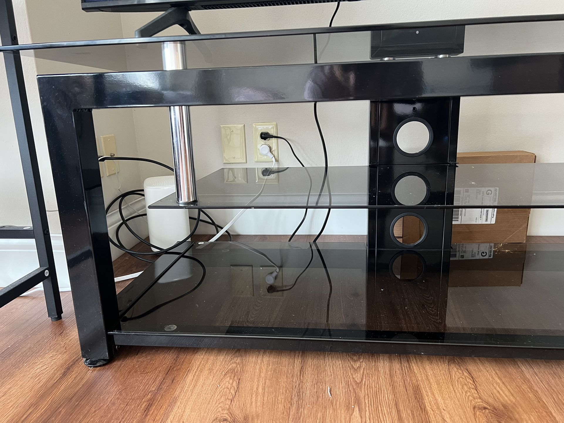 Glass Tv Stand
