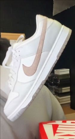 Nike Dunk Low Retro SE  Sz 14 Men Phantom Khaki/White