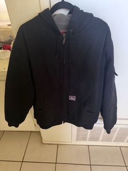 Ben Davis Hooded Work Jacket Black