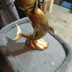 Brass Dolphin