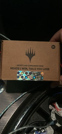 Secret lair heads I win tails you lose