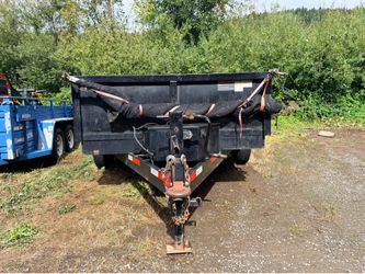 2016 ABU 7x12 Dump Trailer - 14000 GVWR