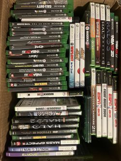 VIDEO GAME LOT OF 50 XB1 XBOX 
