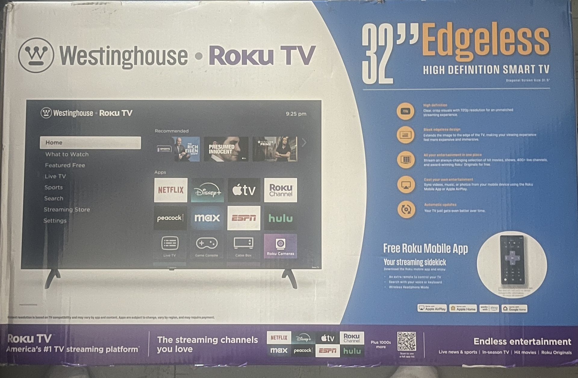 westinghouse roku Tv 