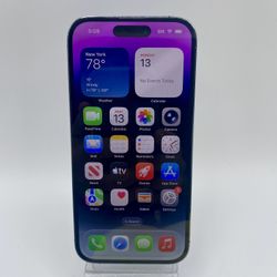 Apple iPhone 14 Pro 128GB Deep Purple Unlocked Clean IMEI 83% Battery