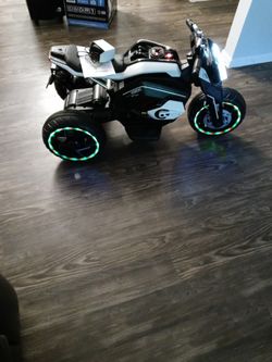 Three-Wheeled Ride on Motorcycle

