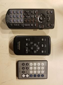 Kenwood Pioneer Stereo Remote