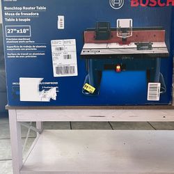 Bosch Router Table Unopened