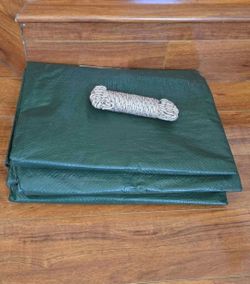 12.5 Ft x 12.5 Ft Waterproof Tarp Cover