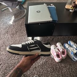 Like New/No Box Black Amiri Shoes Size 9