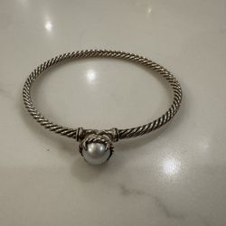 David Yurman Chantelaine Bracelet With Pearl