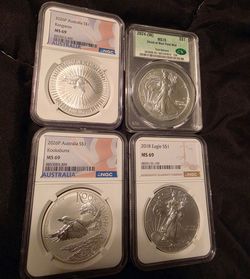 Silver coins