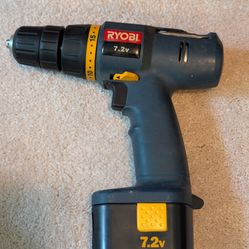 Ryobi SA720 7.2v wireless drill with battery