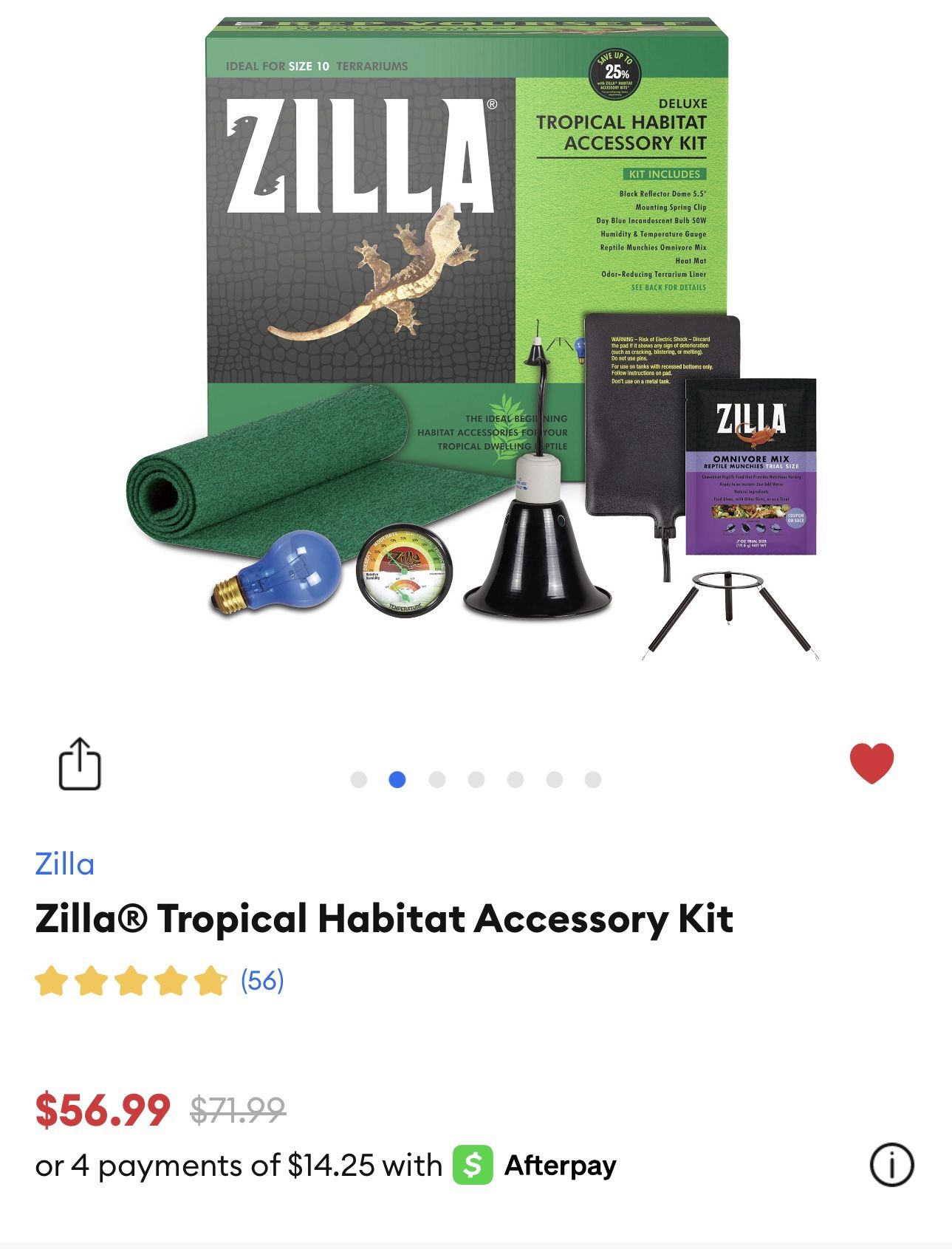 Ten Gallon Reptile Tank Kit