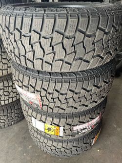 4 NEW 28545R22 RBP All Terrain tires and ALIGNMENT for $680 installed and balanced. 28545R22 285/45/22 285/45/R22 285 45 22 285 45 R 22  Alignments do