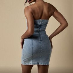 denim light dress