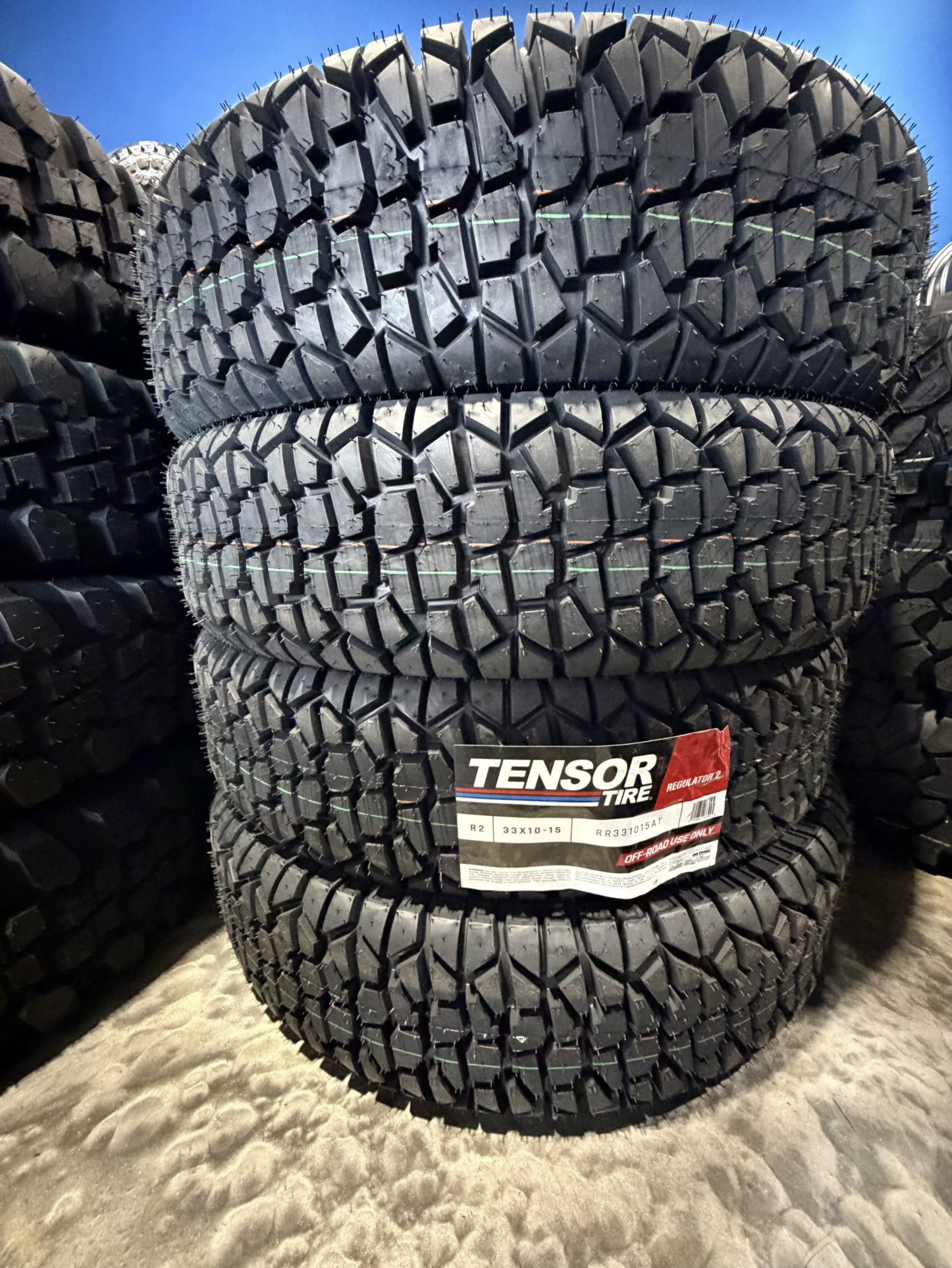 4 New. TENSOR 32x10-15 Regulator 2 Tires For Utv SXS