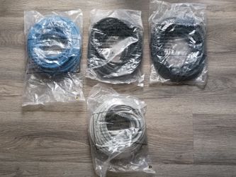 Lot of 19 cat 6a patch cable (utp) 50 ft $30 OBO
