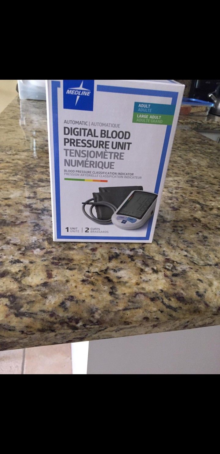 New Digital Blood Pressure Monitor 
