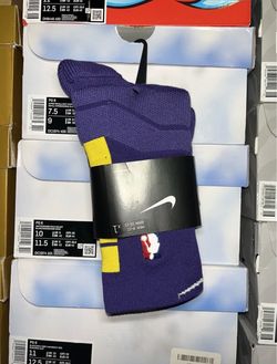 (Size L[9-12]) Nike NBA Player Issue 2020 City Edition Pheonix Suns Elite Socks