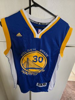 STEPH CURRY #30 GOLDEN ST WARRIORS Sz Medium Adidas Swingman NBA Jersey