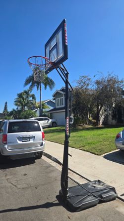 Portable Adjustable Basketball Hoop System
