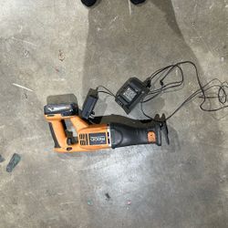 Rigid Sawza Reciprocating Saw Used Good Condition 
