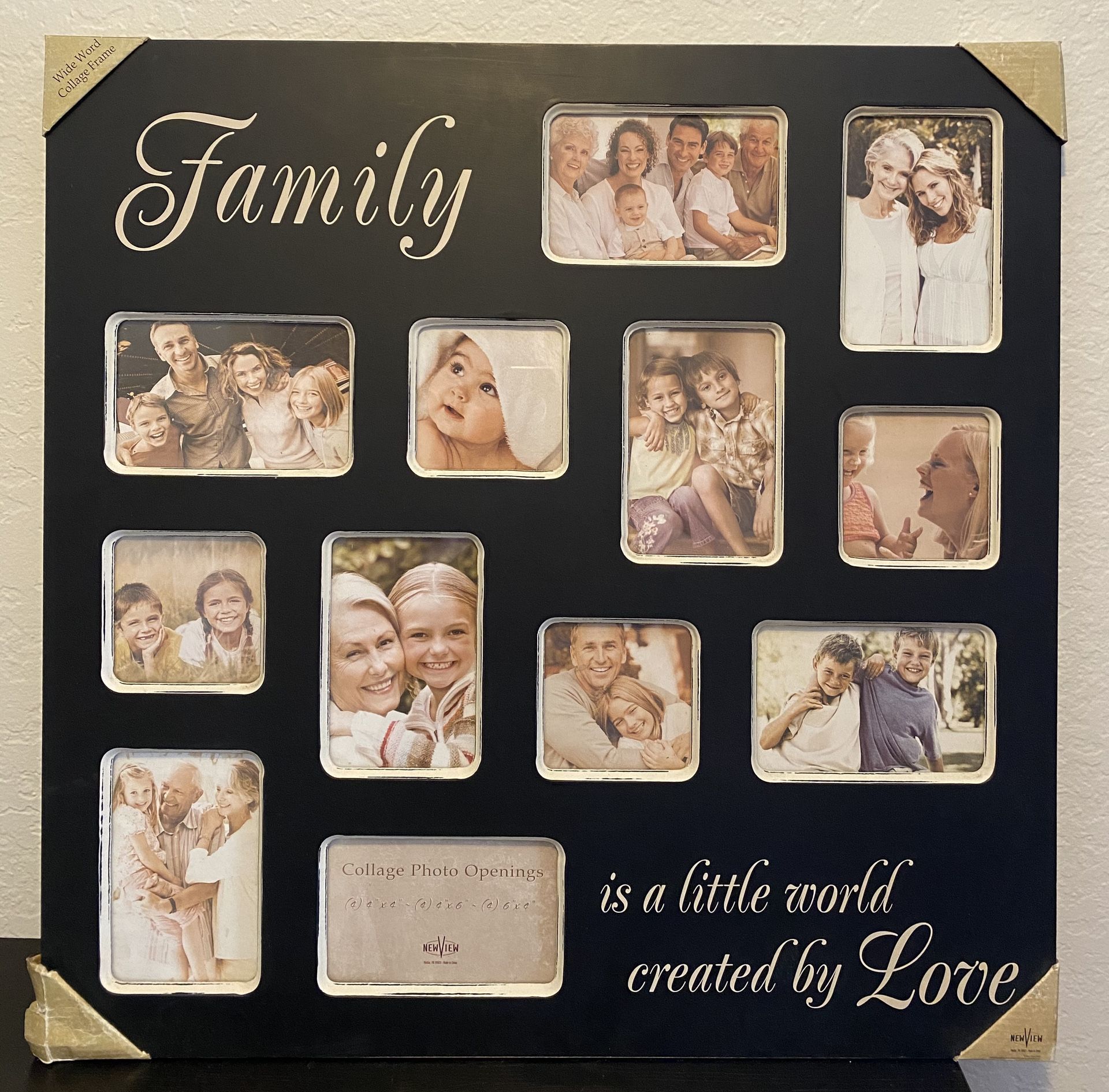 Brand new photo frame family picture frame collage frame wall art home decor hanging wall frames photographs