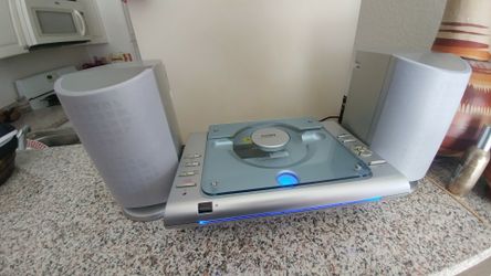 Brand new COBY dual speaker CD set