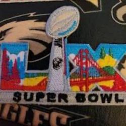 Super Bowl Embroidered Patches $5