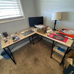 Home Office Desk L Shaped