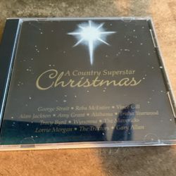 A COUNTRY SUPERSTAR CHRISTMAS - CD 1997 - 14 TRACKS -   $3