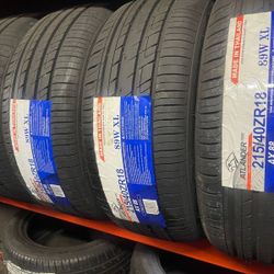 215 40 18 New Tires 