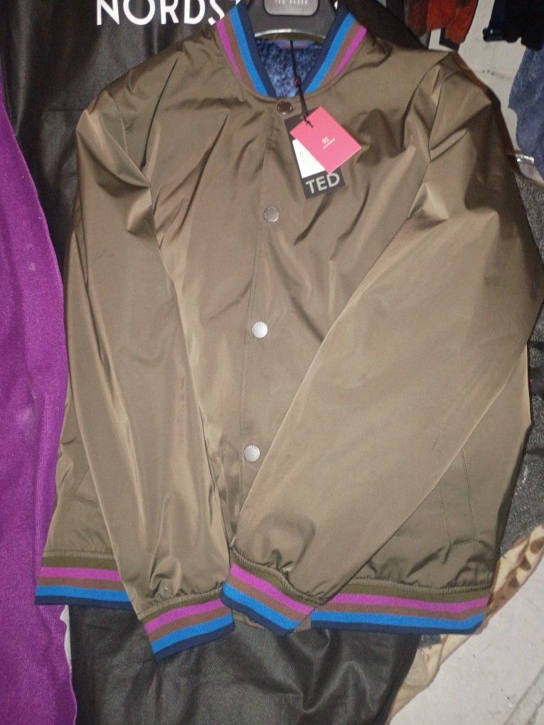 Ted Baker Medium Olive Modern Fit