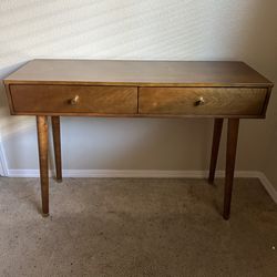 Mid century Modern Wood Desk