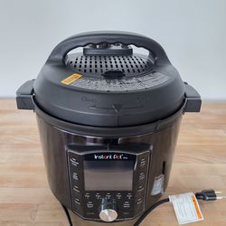 Instant Pot Pro 10-in-1 Pressure Cooker, Slow Cooker, Rice/Grain Cooker, Steamer, Sauté, 6 Quart