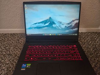 MSI GF63 Gaming Laptop 15.6" 144Hz/i7-12650H / RTX 4050 / 16GB RAM / 512GB SSD