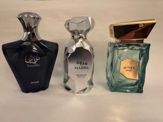 Lot of three men’s popular colognes