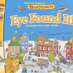 Richard Scarry's Busytown Eye Found It Board Game