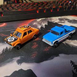 3 matchbox 1 hot wheel loose lot