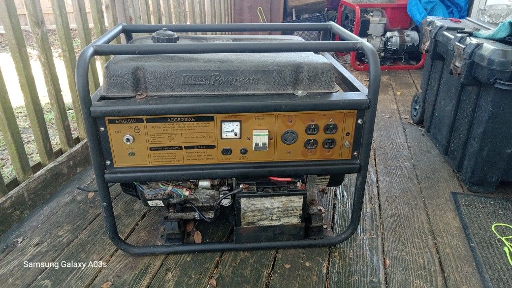 AEG5000XE  Construction Generator